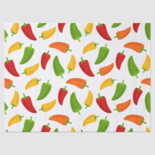Fun Fiesta party chili pepper tissue Paper