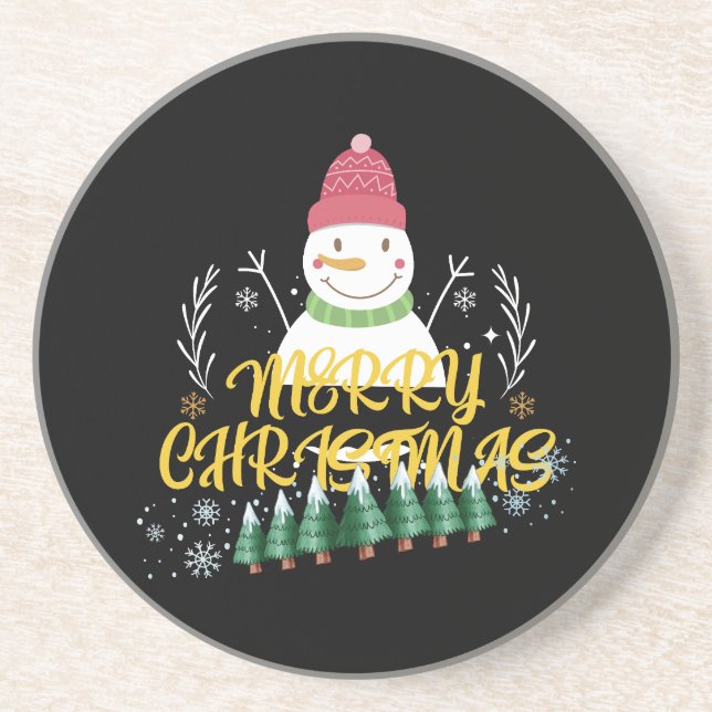 Fun filled Christmas Coaster (Front)