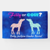 Fun "Filly or Colt" Gender Reveal