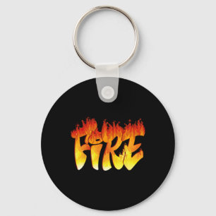 Fun Fire And Ice Costume Halloween Family Matching Keychain