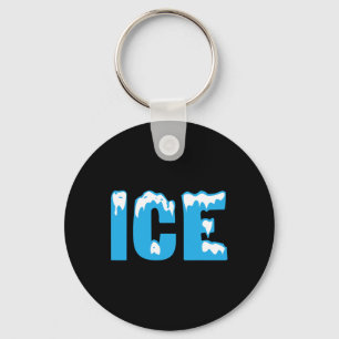 Fun Fire and Ice Costume Halloween Family Matching Keychain