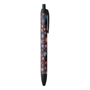 Fun Fireworks  Black Ink Pen