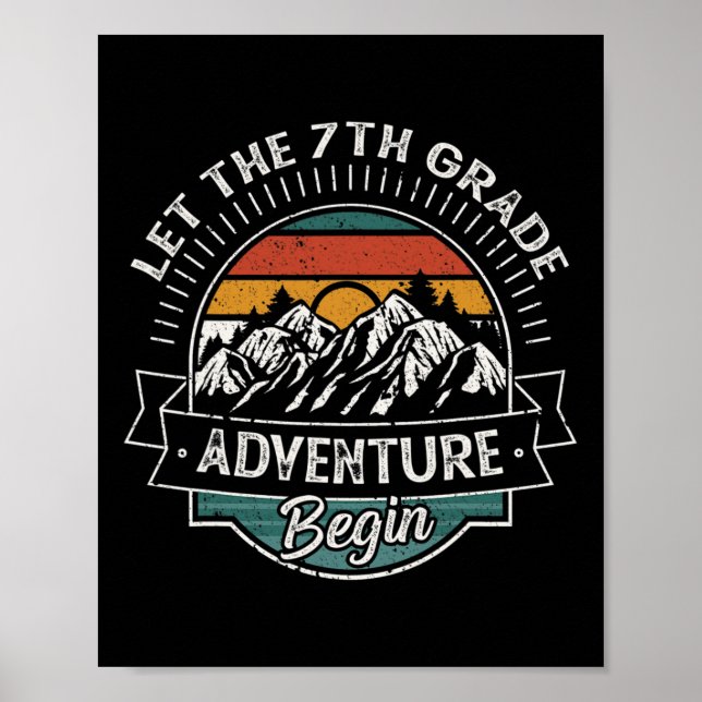 Fun First Day of School Poster (Front)