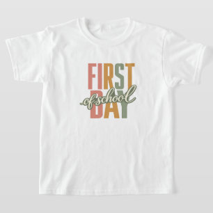 Fun First Day of School Teacher Girls Back School T-Shirt