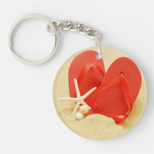 Fun Flip-Flops Keychain