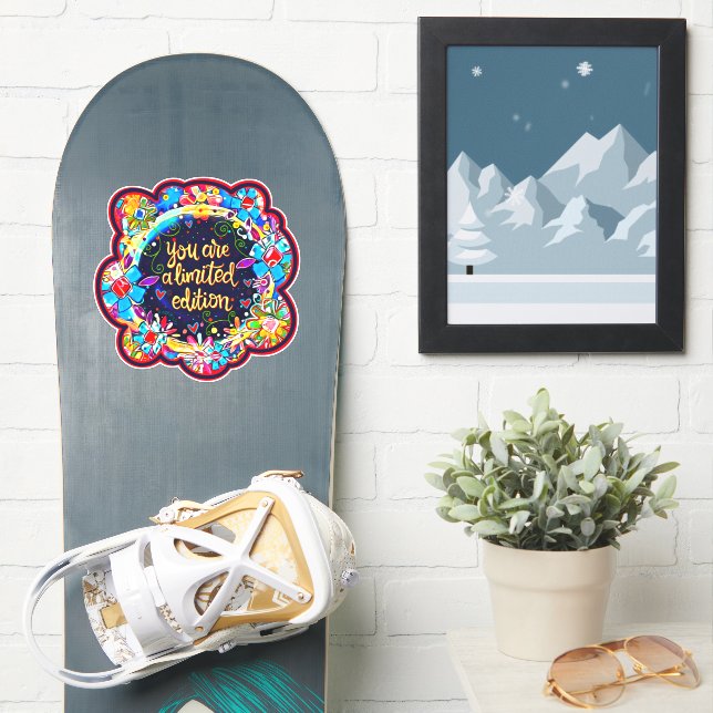 Fun Floral Colourful Limited Edition Inspirivity (Snowboard)