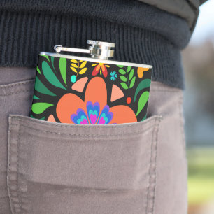Fun Floral Flask 