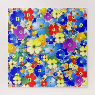 Fun Flowers Jigsaw Puzzle