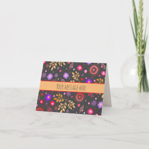 Fun FlowersModern Personalized Inspirivity Card