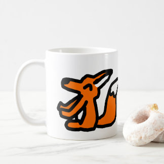 Fun Fox Drawing Coffee Mug