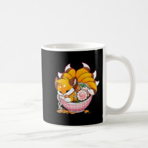 Fun Fox Ramen Japanese Noodles Cute Kawaii Anime G Coffee Mug