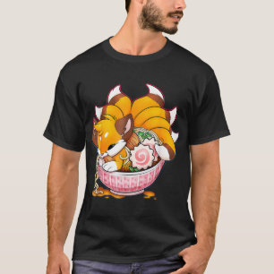 Fun Fox Ramen Japanese Noodles Cute Kawaii Anime G T-Shirt