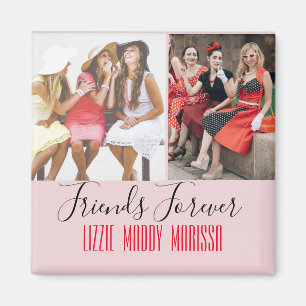 Fun Friendship Customized Photo  Magnet