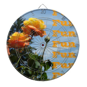Fun Fun Fun Dart Boards Orange Blue Dartboards