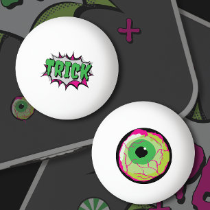 Fun Funny Halloween 'Trick’ with 'Zombie Eyeball'  Ping Pong Ball