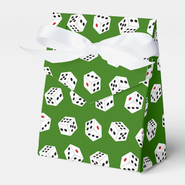 Fun Gambling Casino dice pattern box (Front Side)