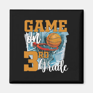 Fun Game On 3rd Grade Basketball Back To School Gi Magnet