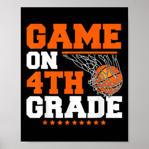 Fun Games On Fourth Grade Basketball First Day Of  Poster