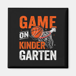 Fun Games On Kindergarten Basketball First Day Of  Magnet