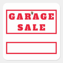 Fun Garage Sale Stickers Or Price Tags With Humour