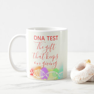 Fun Genealogy DNA Test the Gift that Keeps Giving  Coffee Mug