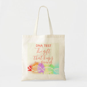 Fun Genealogy DNA Test the Gift that Keeps Giving  Tote Bag
