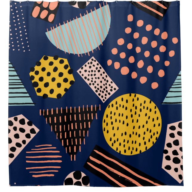 Fun Geometry: Abstract Multicolor Pattern (Front)