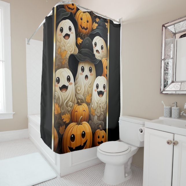 Fun Ghosts & Jack o Lantern Pumpkins (In Situ)