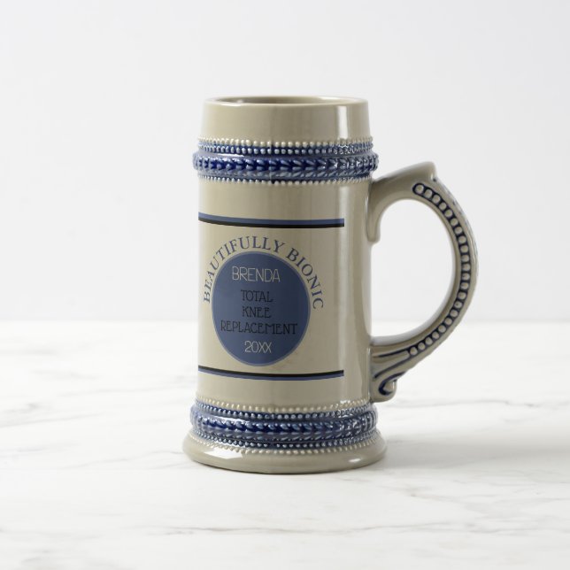 Fun gift~ Bionic Knee Replacement Mug (Right)
