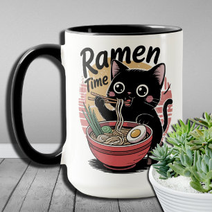 Fun Gift for Ramen Fans Cute Ramen Lover Mug