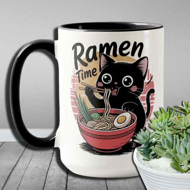 Fun Gift for Ramen Fans Cute Ramen Lover  Mug (Creator Uploaded)