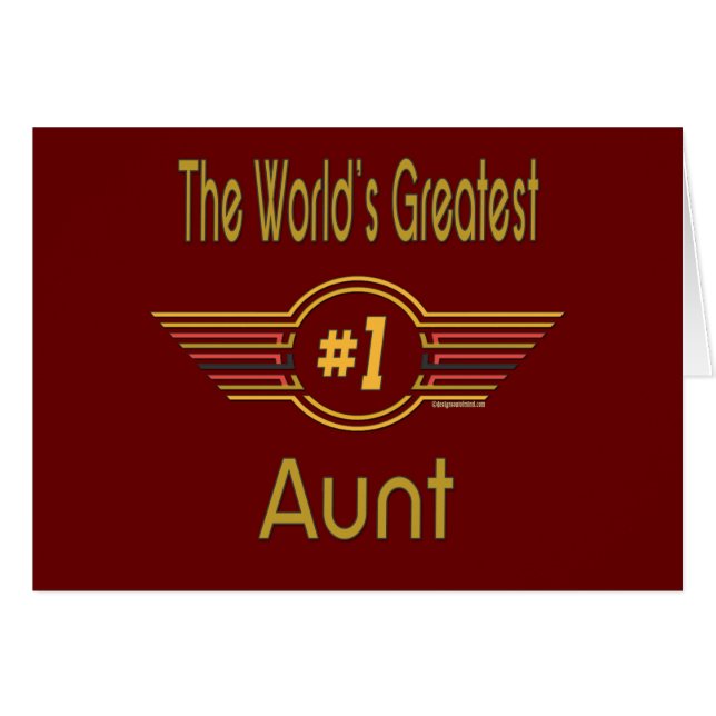 Fun Gifts For Aunts (Front Horizontal)