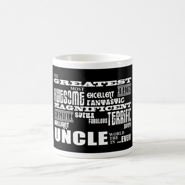 Fun Gifts for Uncles : Greatest Uncle Coffee Mug (Center)