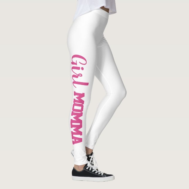 fun GIRL MOMMA typography | Leggings (Right)