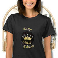 Fun Gold Crown Diamonds Pilates Princess Name