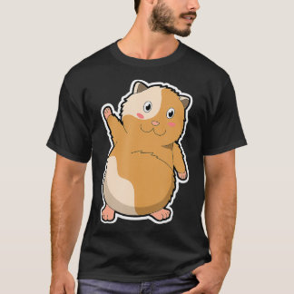 Fun gold hamster hamster girl children (4) T-Shirt