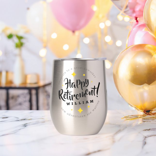 Fun Gold Stars Retirement New Adventures (Bachelor Party)