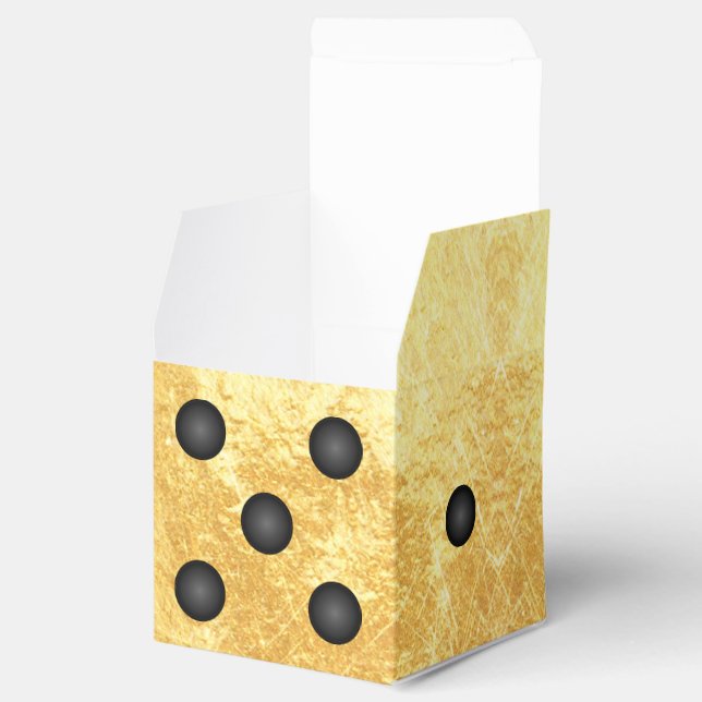 Fun Gold Winner Bunco Dice Party Favour Box (Opened)