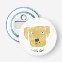 Fun Golden Labrador Retriever Dog Personalized