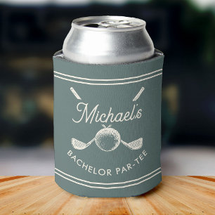 Fun Golf Bachelor Party Last Swing Before the Ring Can Cooler