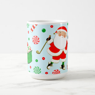 Fun Golf Christmas Mug