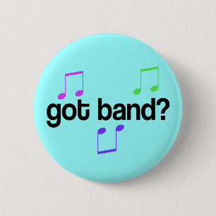 Fun Got Band Button For Musicians