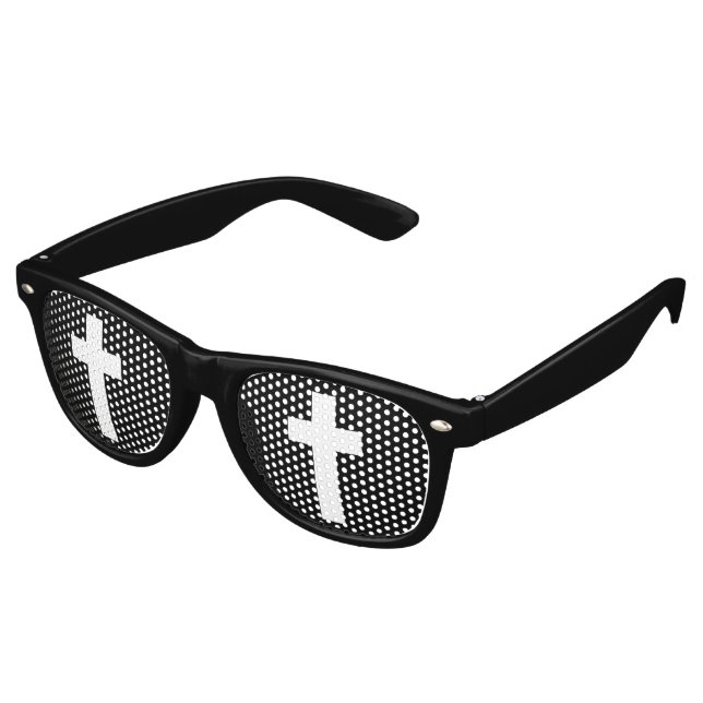 Fun Goth fashion Retro Sunglasses (Angled)