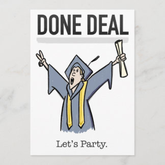 Fun Graduation Party Invitation
