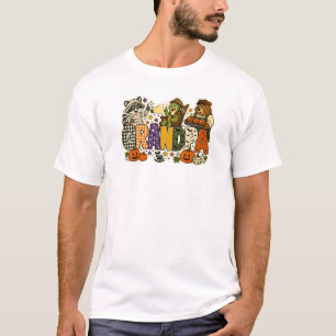 Fun Grandpa Letter Block  T-Shirt