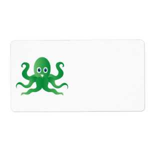 Fun green octopi