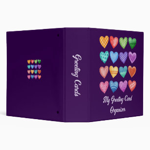 Fun Greeting Card Organizer 2" Capacity Binder