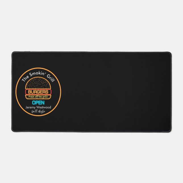 Fun Grill Thème Bureau Mats Plaquettes (Recto)