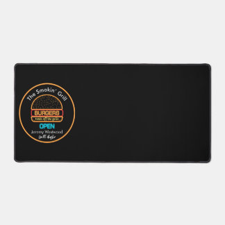 Fun Grill Theme Desk Mats Pads