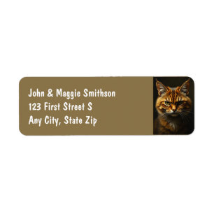 Fun Grumpy Orange Tabby Chat chaton